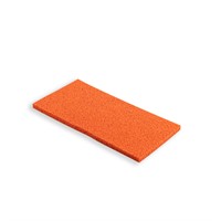 Filtskiva gummi fin 10mm 120x240mm – produktbild