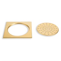 Golvsil mässing 200x200x6mm – produktbild