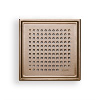 Golvsil Purus Square Chess brons 197x197mm – produktbild
