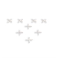 Kakelkryss 2mm 100st – produktbild