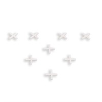Kakelkryss 4mm 100st – produktbild