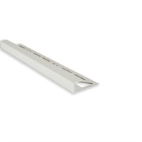 Kakellist kvadrat alu. vit 12,5 mm 2,5 m – produktbild