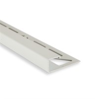 Kakellist kvadrat alu. vit 12,5 mm 2,5 m – produktbild