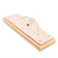 Svamp gul m. skaftfäste 130x420x40mm – produktbild