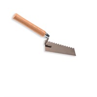 Tandad iläggarslev rostfri 160mm 6x6mm – produktbild