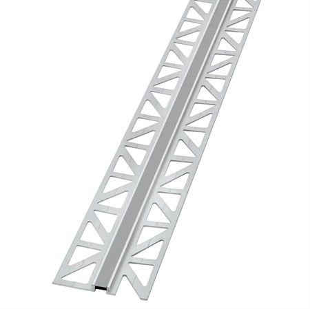 Rörelsefogprofil alu./silikon 8mm 3m