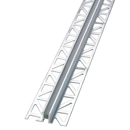 Rörelsefogprofil rostfritt/silikon 8mm 3m