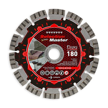 Diamantklinga Ø150mm, 22,2, till spårfräs 6129