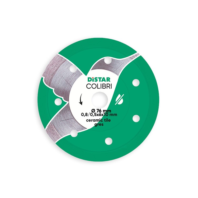 Diamantklinga Colibri Ø76 10mm – produktbild