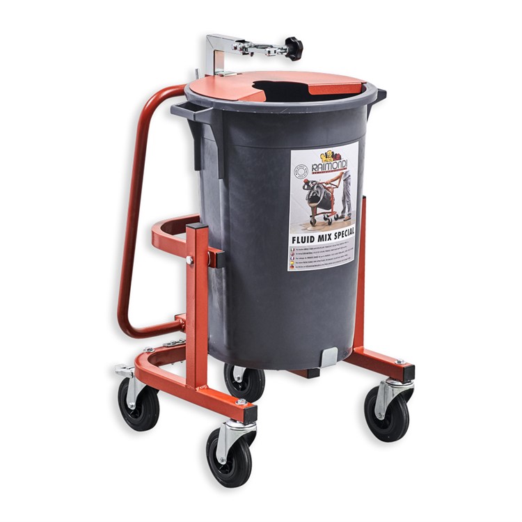 Flytspackelvagn inkl. tunna 75l, Raimondi – produktbild