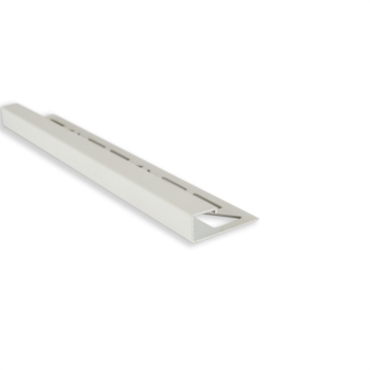 Kakellist kvadrat alu. vit 12,5 mm 2,5 m – produktbild