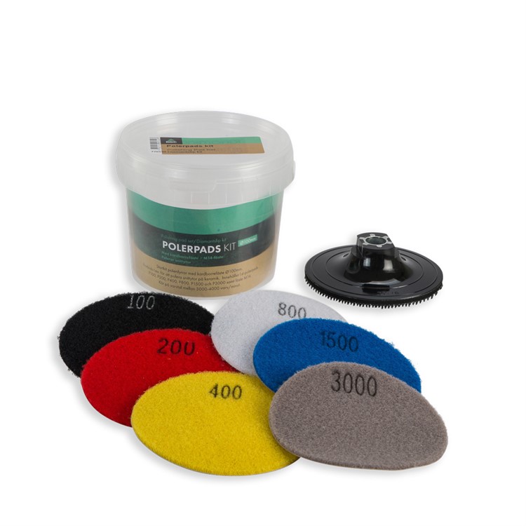 Polerpads kit – produktbild